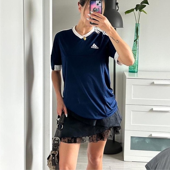 Adidas Navy Blue Jersey - Picture 3 of 5